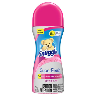 Snuggle Plus In Wash Scent Booster SuperFresh Spring Burst - 9 Oz - Image 3