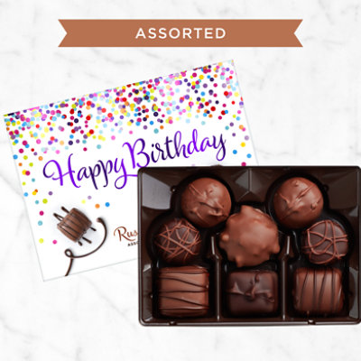 Russell Stover Chocolates Assorted Happy Birthday Box - 4.6 Oz - Image 2
