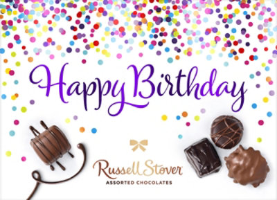 Russell Stover Chocolates Assorted Happy Birthday Box - 4.6 Oz - Image 7