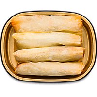 Del Real Beef Tamales 4 Count - Image 1