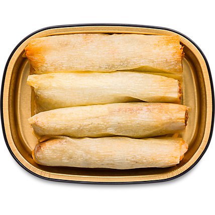 Del Real Chicken Tamales 4 Count - Each - Image 1
