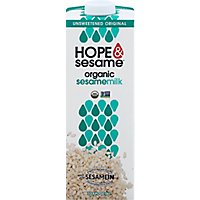 Hope And  Milk Ssame Unsweet Org - 33.8 Fl. Oz. - Image 2