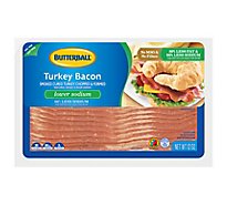 Butterball Lower Sodium Turkey Bacon - 12 Oz
