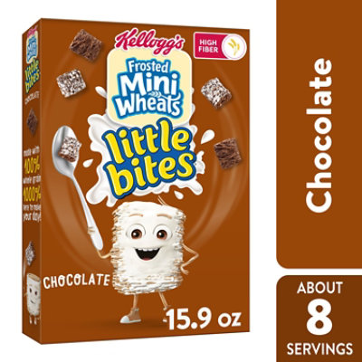 Frosted Mini-Wheats Little Bites Breakfast Cereal Chocolate - 15.9 Oz