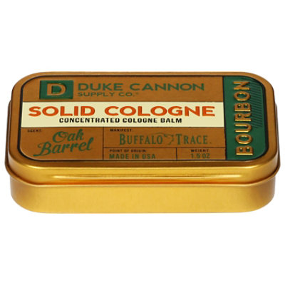 Duke Cannon Supply Co Bourbon Solid Cologne - Each - Image 1