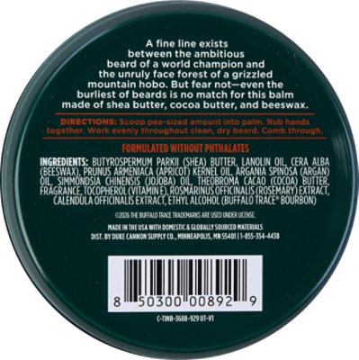 Duke Cannon Big Bourbon Beard Balm - 1.6 Oz - Image 4