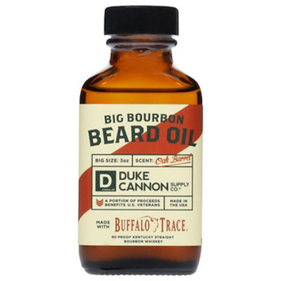 Duke Cannon Big Bourbon Beard Oil - 3 Oz - Safeway