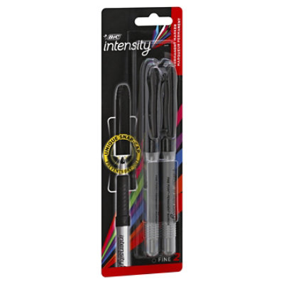 Bic Intnsty Marker Blk - 2 Count - Image 1