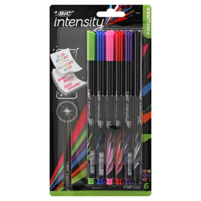 BiC Intensity Assorted FineLiner Pen - 6 Count - Image 3