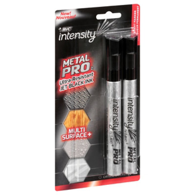 Bic Intnsty Pro Mrkr Black - 6 Count