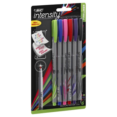 Bic Intnsty Felt Pen - 6 Count