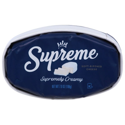Supreme Cheese Brie Oval - 7 Oz