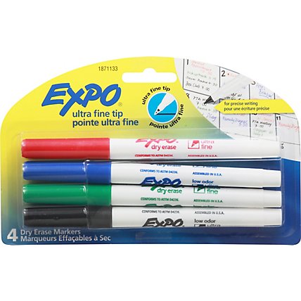 Expo Dry Erase Ultra Fn - 4 Count - Image 2