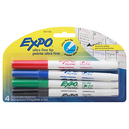 Expo Dry Erase Ultra Fn - 4 Count - Image 1