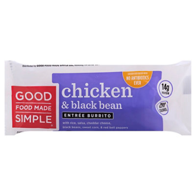 Good Food Made Simple Burrito Chicken Blck Bean - 5 Oz