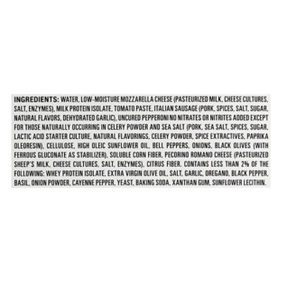 Quest Crust Pizza Thin Supreme - 13.3 Oz - Image 5