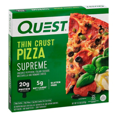 Quest Crust Pizza Thin Supreme - 13.3 Oz