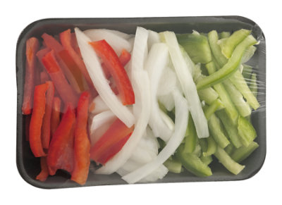 Peppers & Onions Sliced