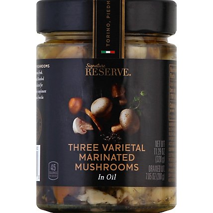 Signature Reserve Mushrooms Marinated - 11.29 Oz - Image 2