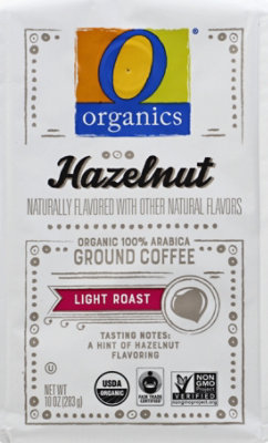 O Organics Coffee Hazelnut Ground - 10 Oz - Image 2