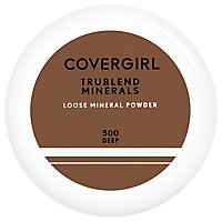 COVERGIRL TruBlend Deep 500 Loose Mineral Powder - 0.63 Oz - Image 1