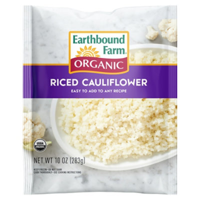 Earthboun Cauliflower Riced - 10 Oz