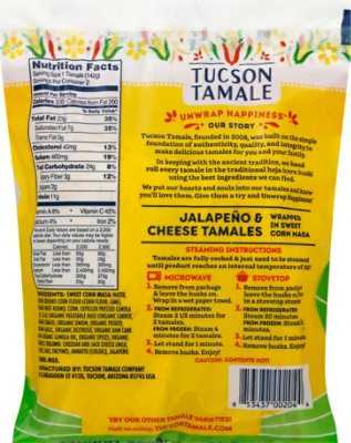 Tucson Tamale Company Tamale Jalapeno & Cheese - 10 Oz - Image 6