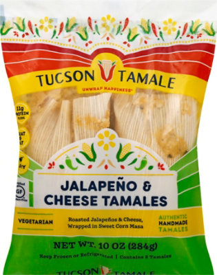 Tucson Tamale Company Tamale Jalapeno & Cheese - 10 Oz - Image 2