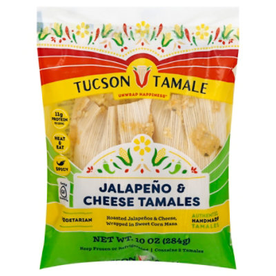 Tucson Tamale Company Tamale Jalapeno & Cheese - 10 Oz