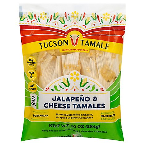 Tucson Tamale Company Tamale Jalapeno & Cheese - 10 Oz