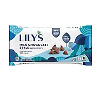 Lilys Sweet Milk Chocolate Style Baking Chips - 9 Oz