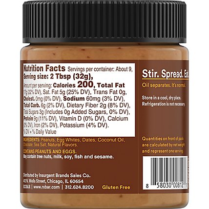 RX Nut Butter Peanut Butter Chocolate - 10 Oz - Image 5