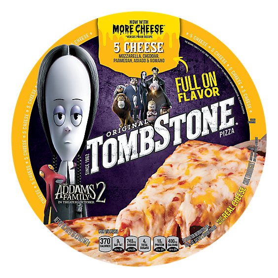 Tombstone Five Cheese Frozen Pizza - 19.3 Oz