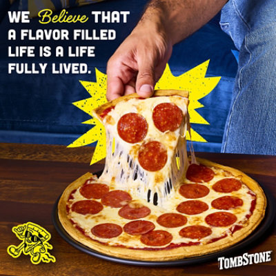 Tombstone Pepperoni Frozen Pizza - 19.3 Oz - Image 5