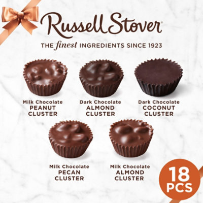 Russell Stover Milk Chocolate Covered Nuts Chocolate Gift Box - 9 Oz - Image 2