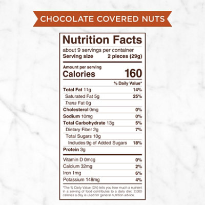 Russell Stover Milk Chocolate Covered Nuts Chocolate Gift Box - 9 Oz - Image 3