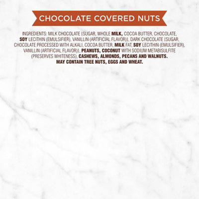 Russell Stover Milk Chocolate Covered Nuts Chocolate Gift Box - 9 Oz - Image 3