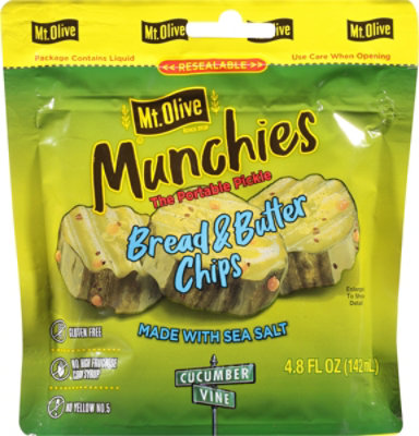 Mt Olive Bread & Butter Chips - 4.8 Fl. Oz.
