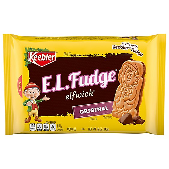 Keebler E.L. Fudge Elfwich Original - 12 Oz. 