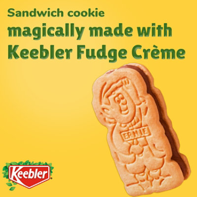 Keebler E.L. Fudge Elfwich Cookies Sandwich Cookies Stuffed with Crème Filling - 12 Oz - Image 5