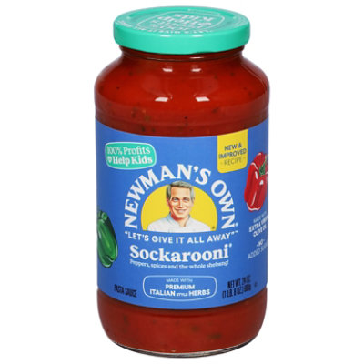 Newmans Own Sockarooni Pasta Sauce - 24 Oz - Image 3