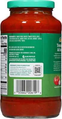 Newmans Own 24 Ounce Tomato & Basil Pasta Sauce - 24 Oz - Image 6