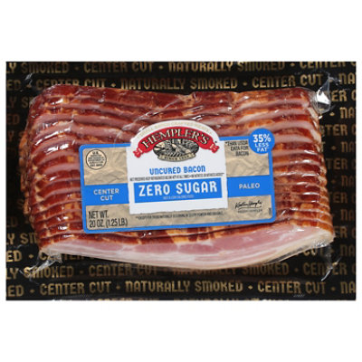 Hemplers Natural Uncured Center Cut No Sugar Bacon - 1.25 Lb - Image 3