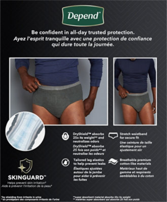 Depend Underwear Real Fit Max Abs S/M For Men 14 - 14 Count - Image 4