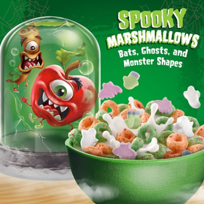 Apple Jacks Breakfast Cereal Original with Spooky Marshmallows - 10.5 Oz - Image 3
