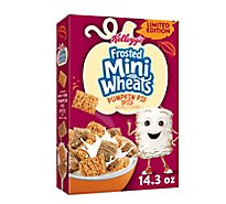 Kelloggs Mini Wheats Cereal Pumpkin Spice - 14.3 Oz