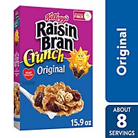 Raisin Bran Fiber Original Crunch Breakfast Cereal - 15.9 Oz - Image 2