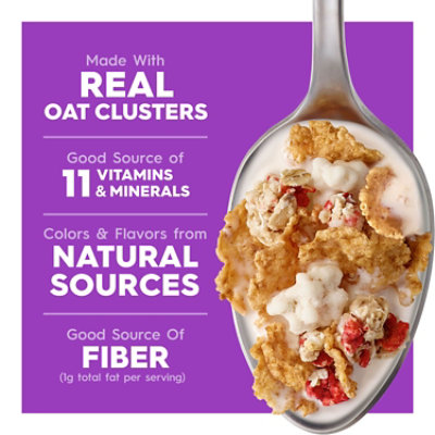 Special K Breakfast Cereal Made with Real Oat Clusters Fruit and Yogurt - 13 Oz - Image 5