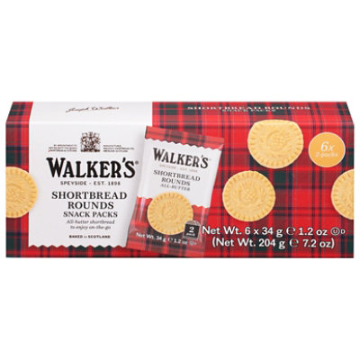 Walkers Shortbread Rnds Snk Pk - 7.2 Oz - Image 2