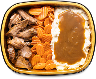 Medium Meal Pot Roast Mashed Potato & Vegetable - Image 1